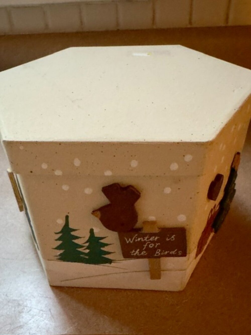 Christmas nesting boxes